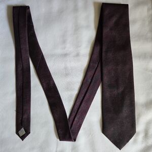 fresh Fashions & More By WayToBe Men's Black & Purple Paisley Tie